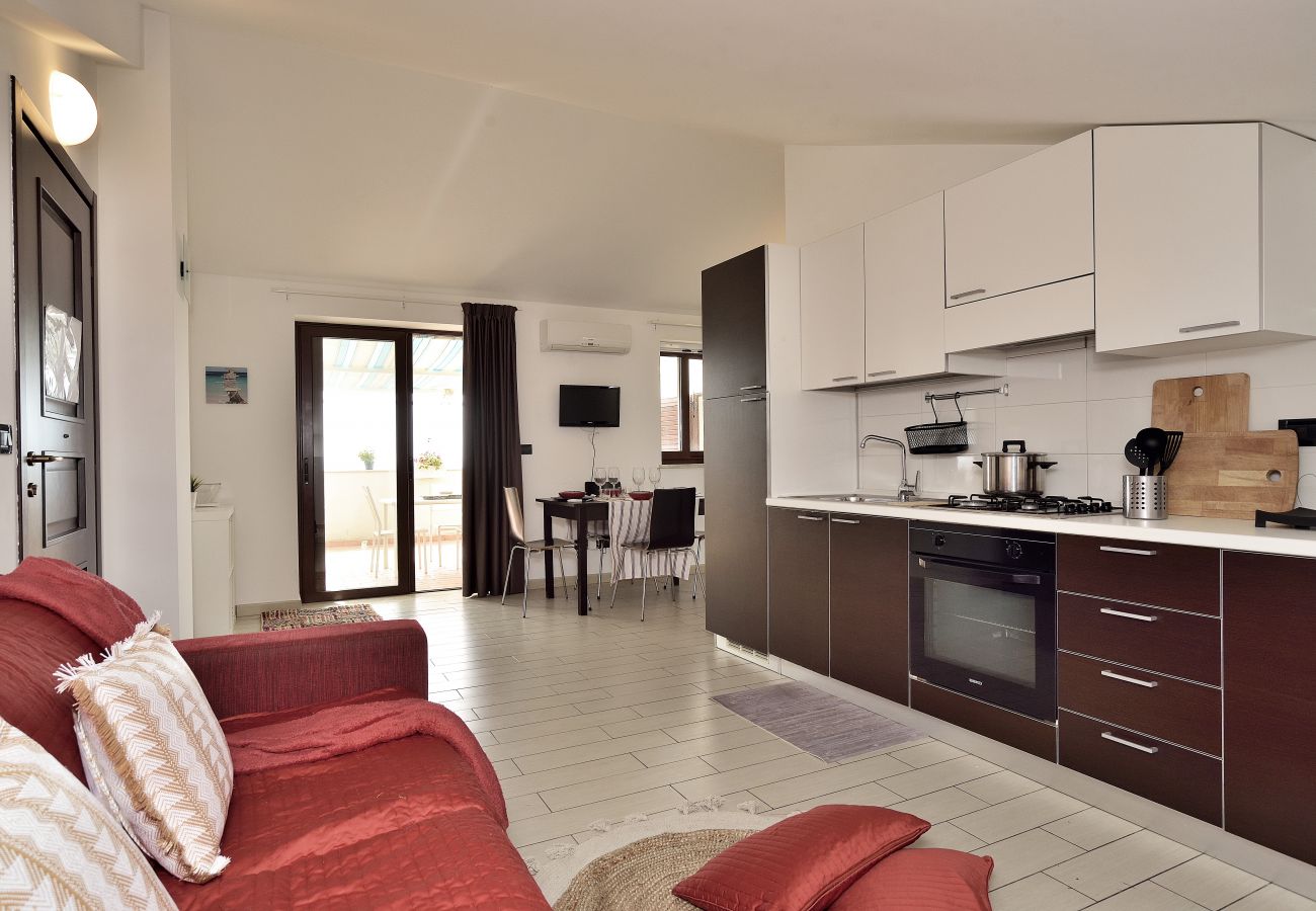 Appartamento a Ispica - Attico VISTA MARE e PISCINA - Affitti Brevi Italia