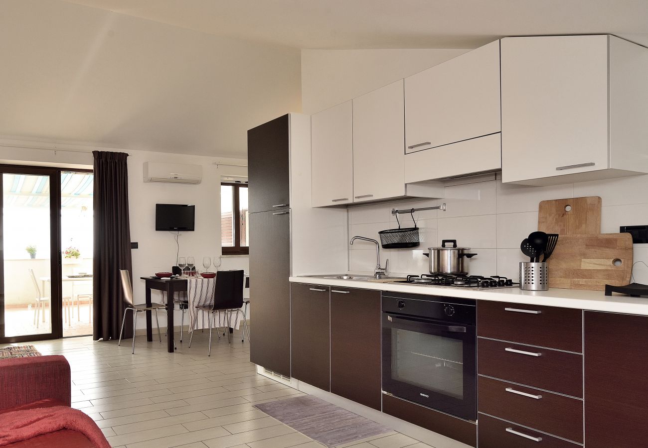 Appartamento a Ispica - Attico VISTA MARE e PISCINA - Affitti Brevi Italia