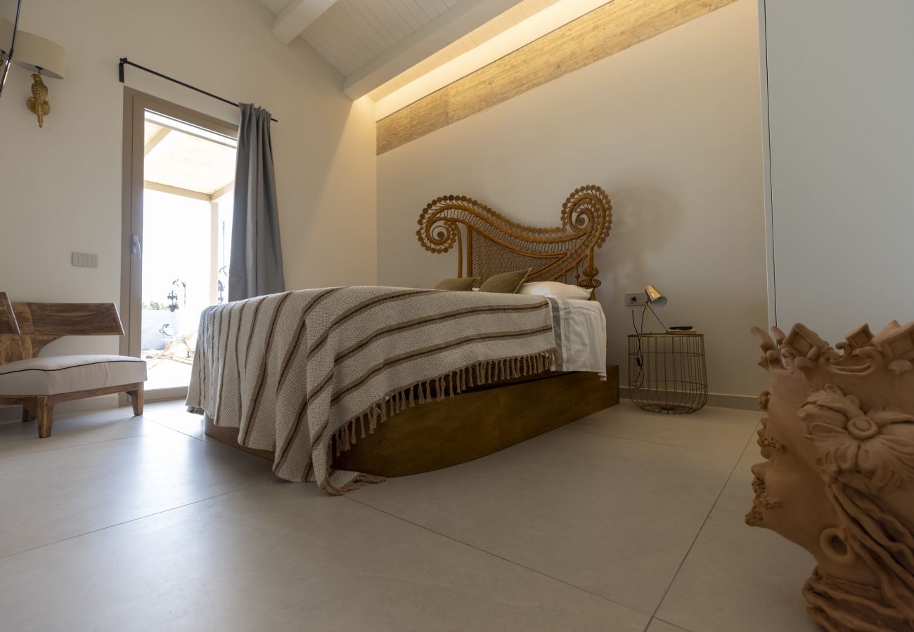Villa a Ispica - VILLA ALTI CON PISCINA VISTA MARE