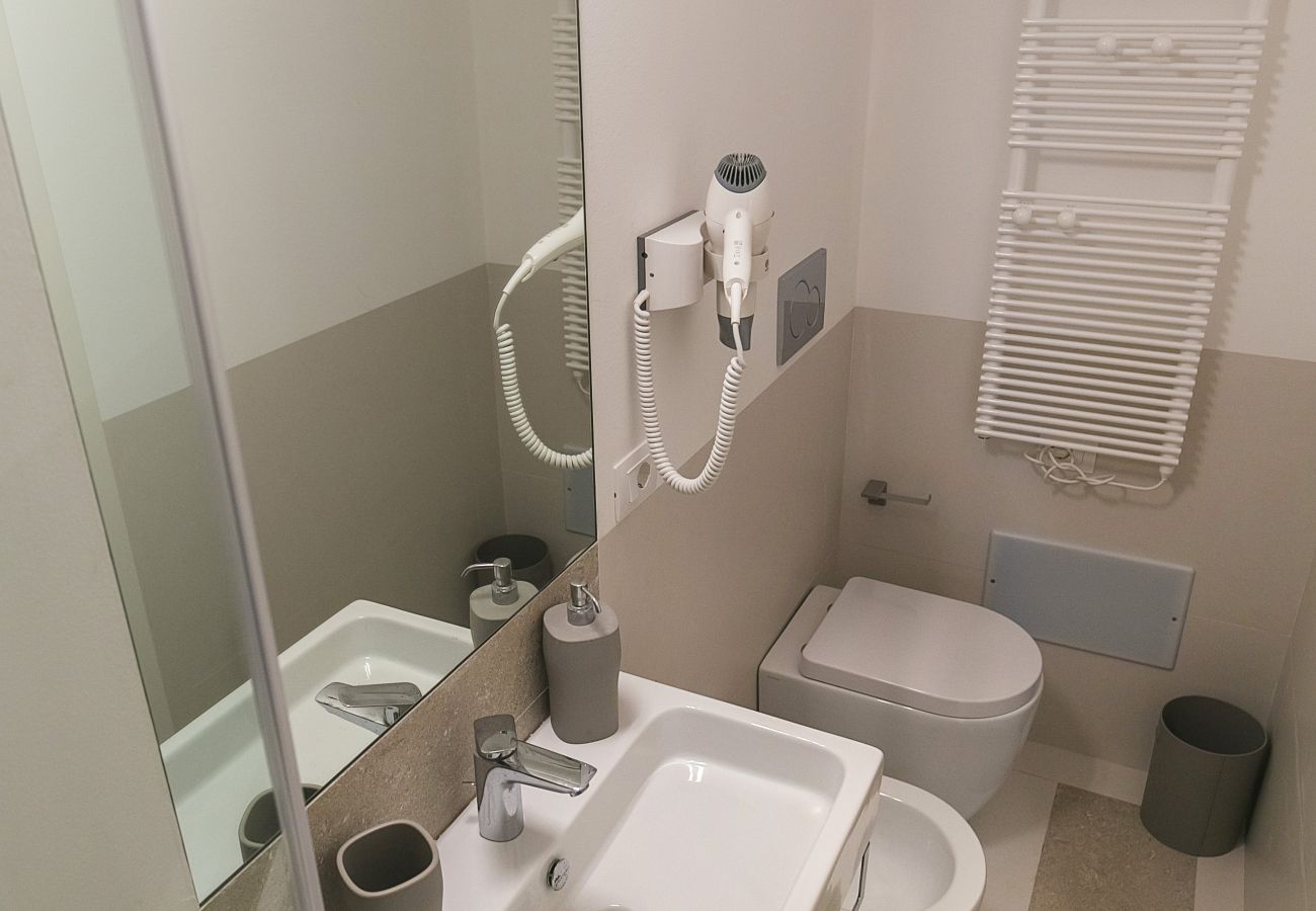 bathroom with shower